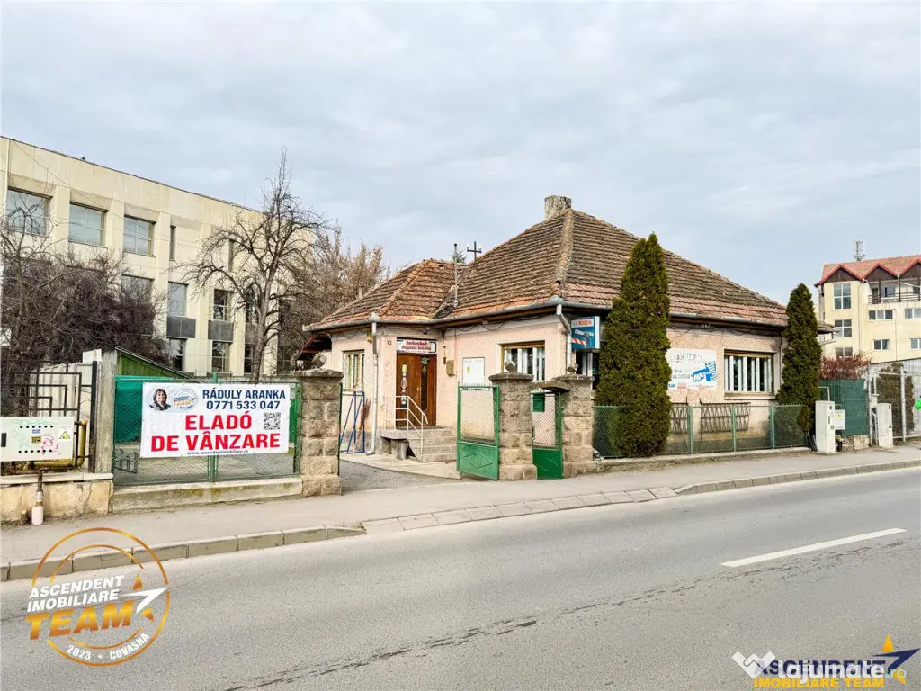 Casa individuala 126 mp,teren 549 mp, rezidential comercial,