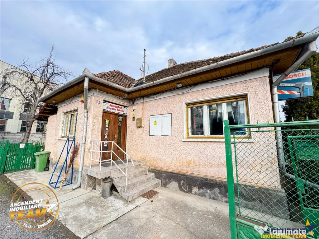 Casa individuala 126 mp,teren 549 mp, rezidential comercial,