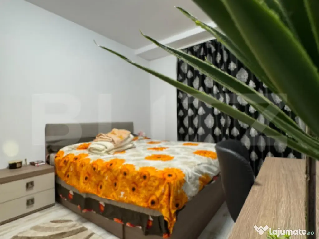 Apartament 2 camere, 53 mp totali, etaj 1, parcare, balcon,