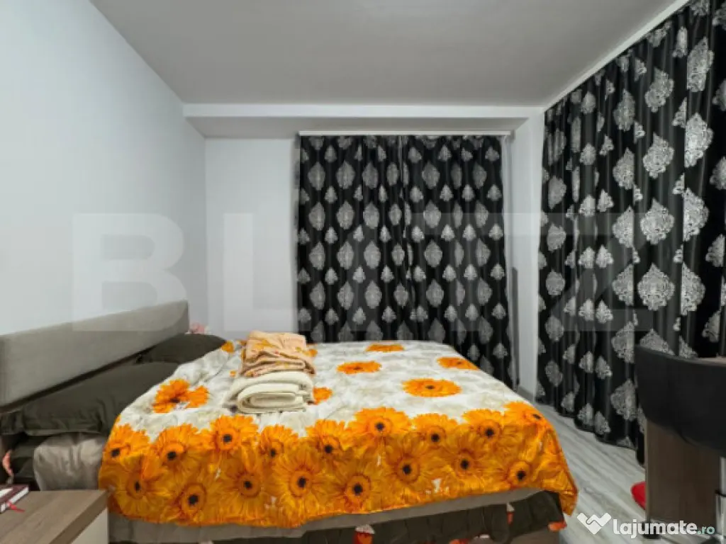 Apartament 2 camere, 53 mp totali, etaj 1, parcare, balcon,