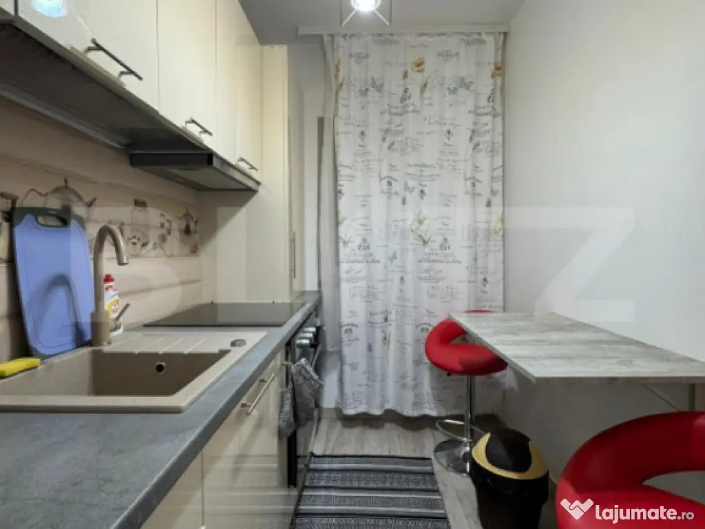 Apartament 2 camere, 53 mp totali, etaj 1, parcare, balcon,