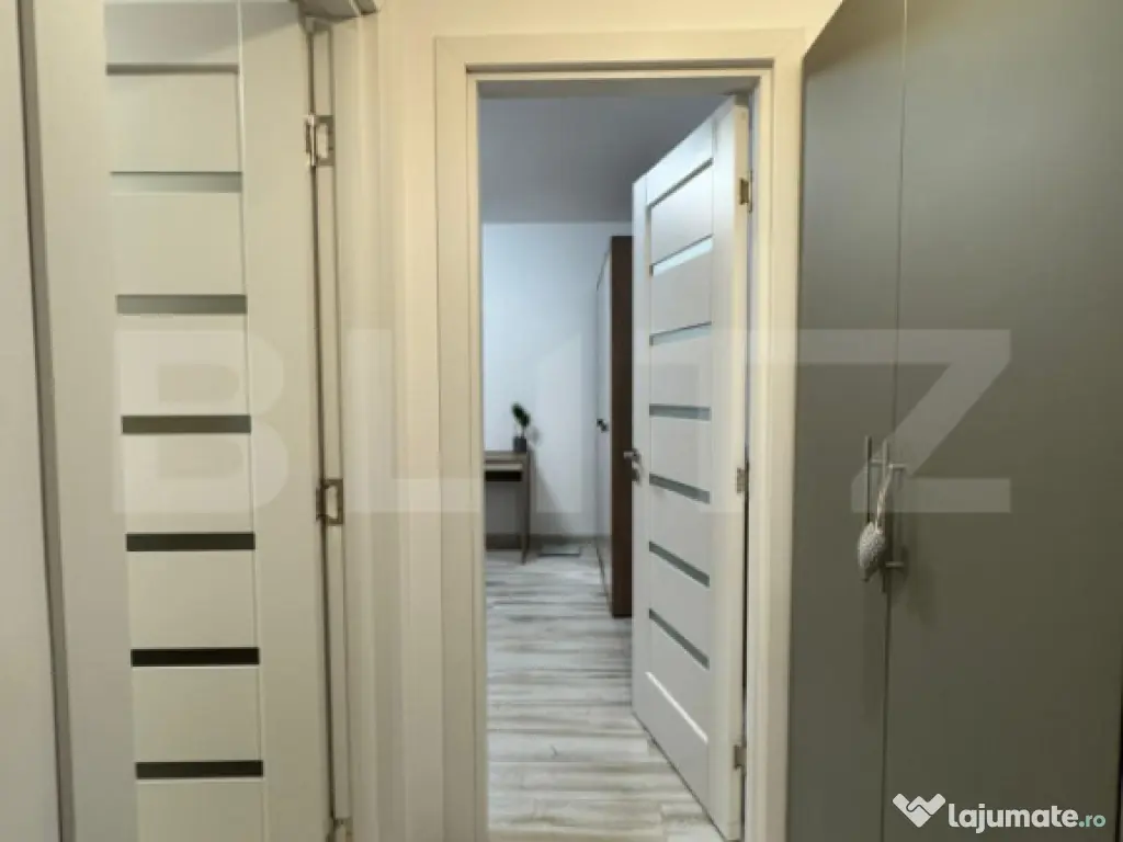 Apartament 2 camere, 53 mp totali, etaj 1, parcare, balcon,