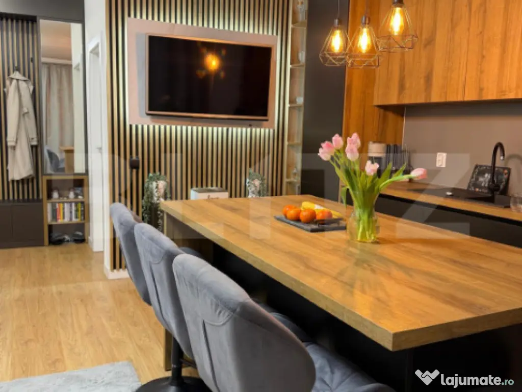 Apartament 2 camere, terasa 23 mp, boxa, garaj, Beta Residen