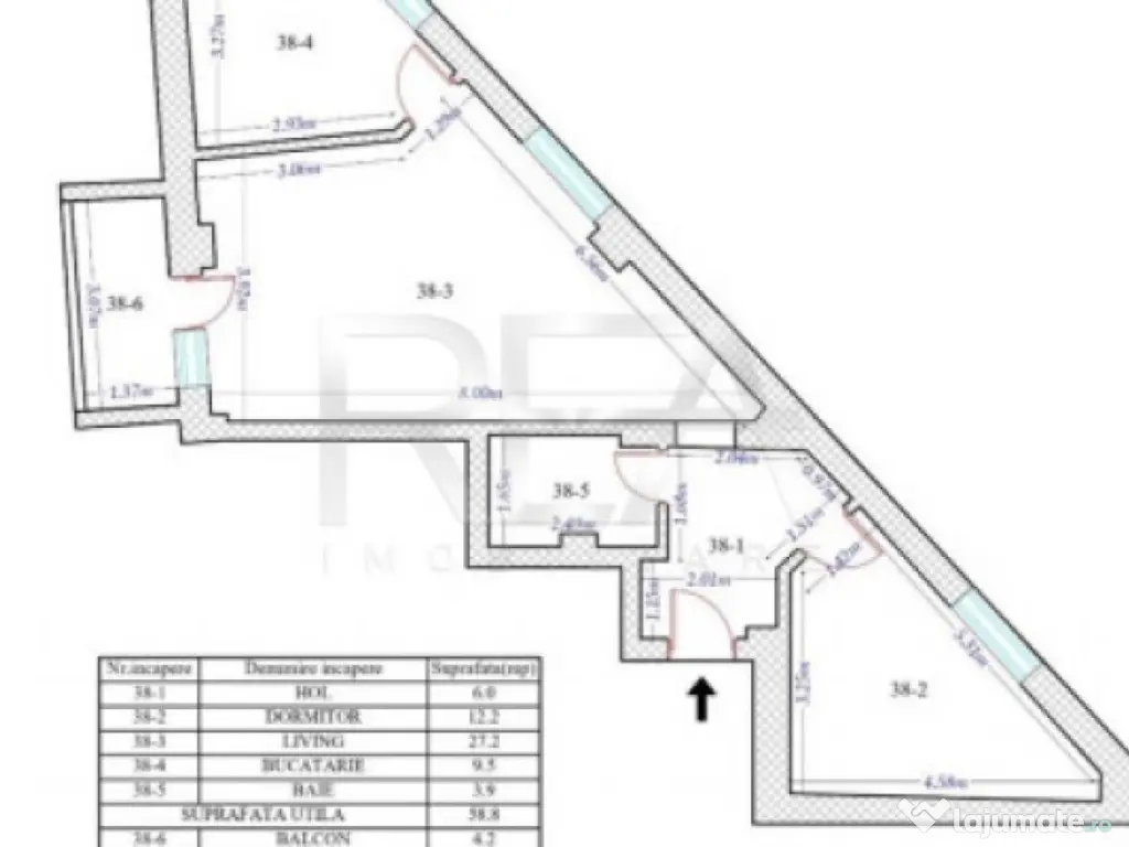2 Camere Totul Nou | Loc de Parcare | Preciziei 