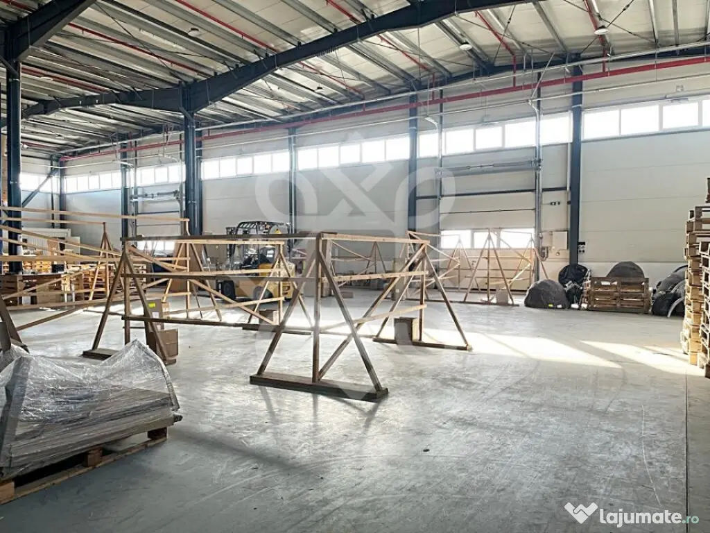Hala noua 2402 mp in Parcul Industrial I, zona Borsului 