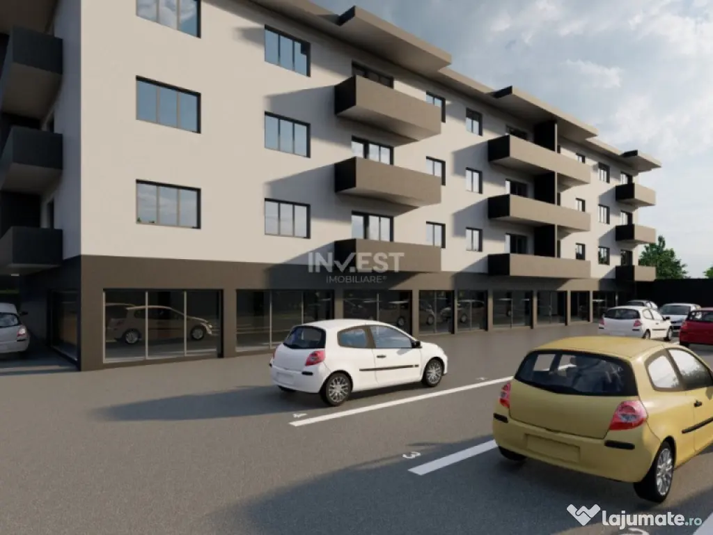 Apartament nou cu 2 camere decomandat - 57,7 MP