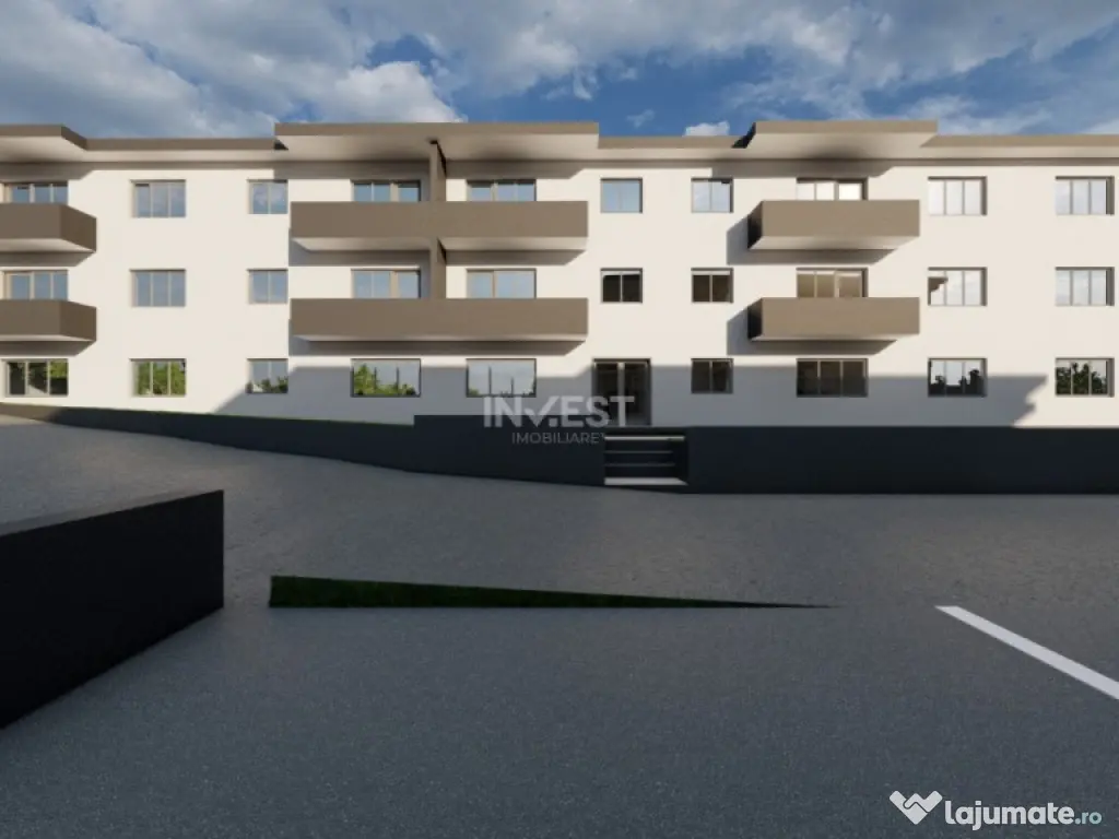 Apartament nou cu 2 camere decomandat - 57,7 MP