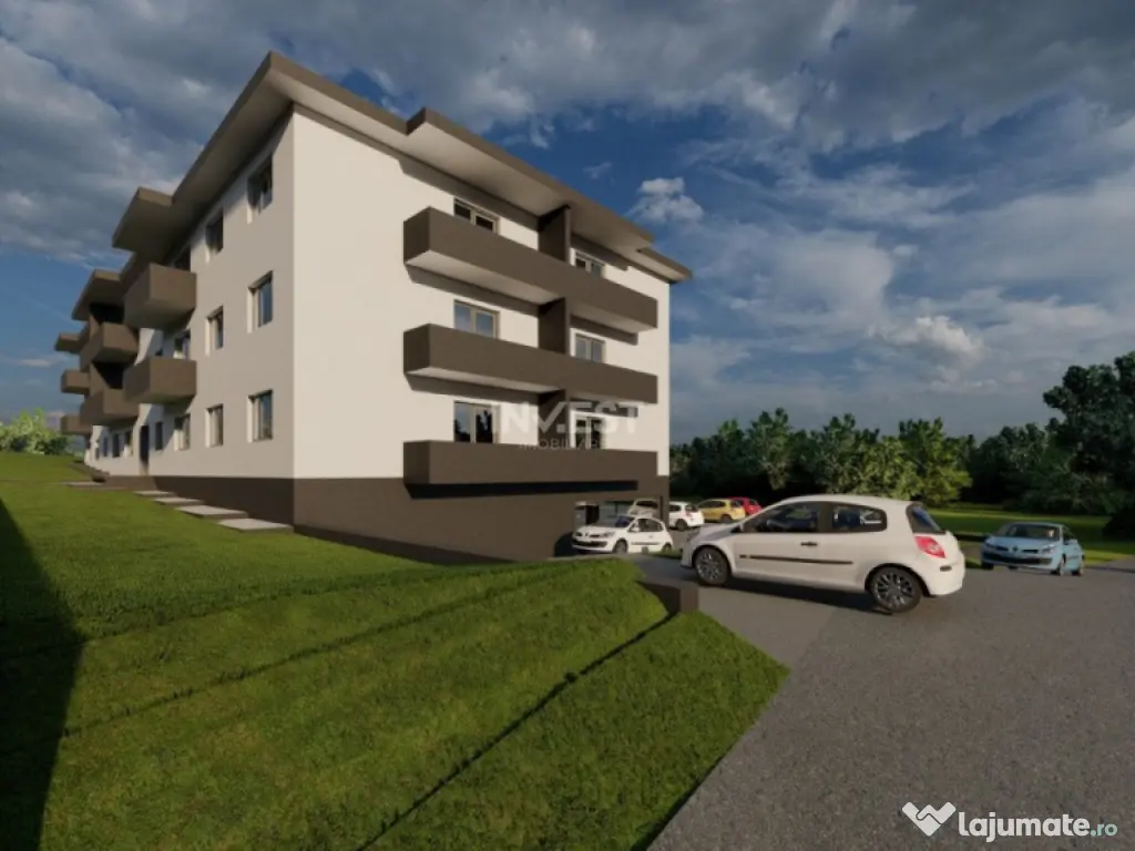 Apartament nou cu 2 camere decomandat - 57,7 MP