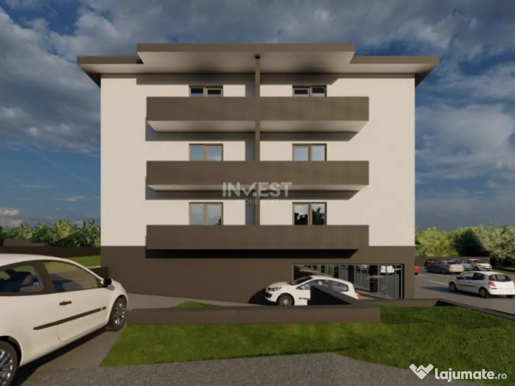 Apartament nou cu 2 camere decomandat - 57,7 MP