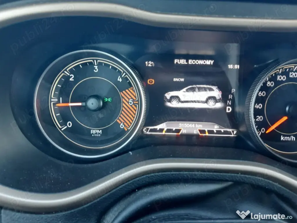 Jeep Cherokee Limited 2.0 Multijet II 16V,170CP, 4x4, Diesel, 2015 