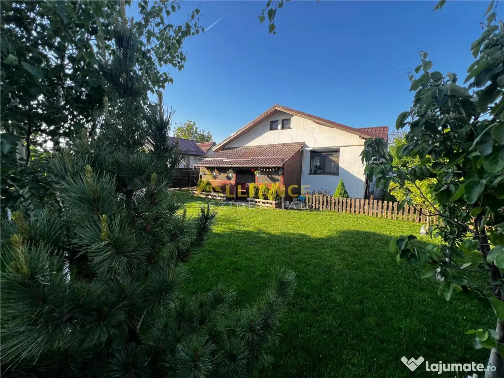 Casa mobilata- 4 camere - 472mp teren - pod - beci - statie