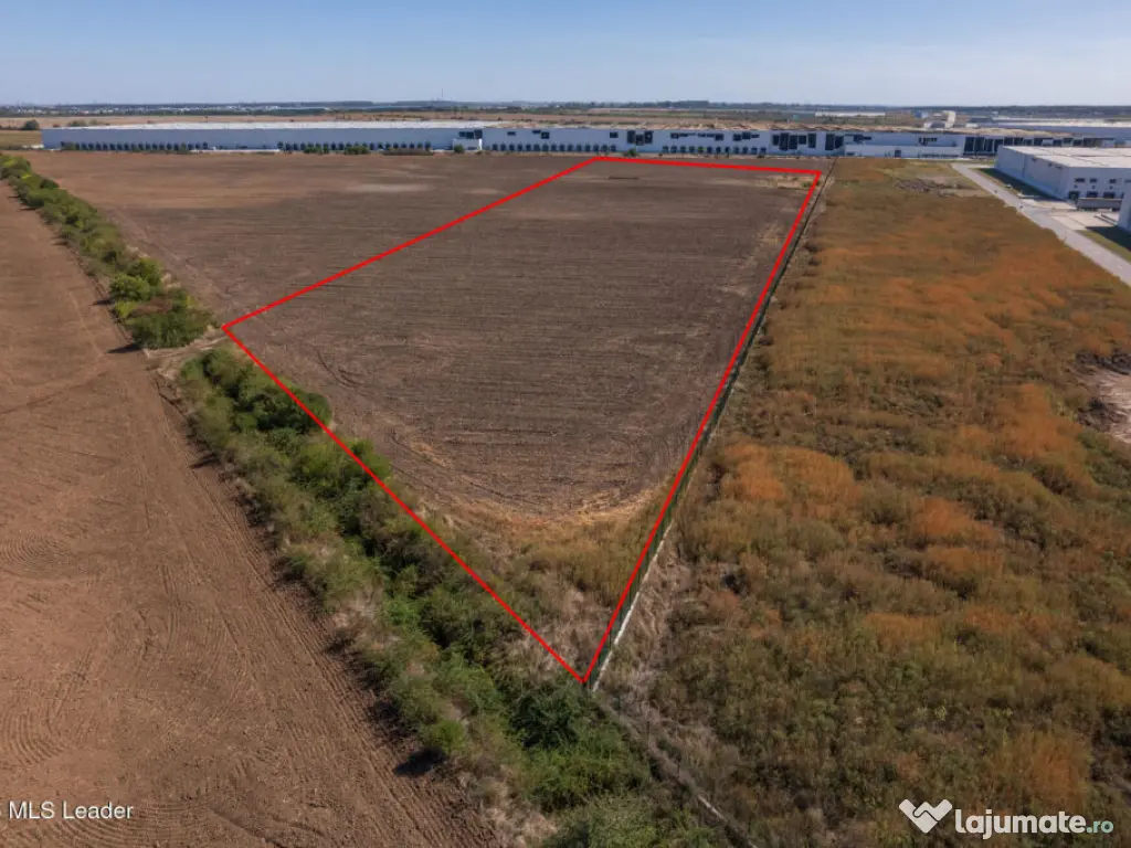 Teren industrial de - Autostrada A1 București-Pitești, 