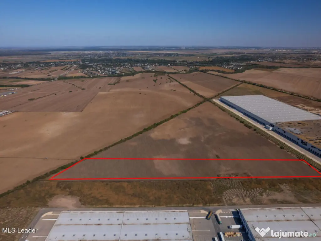 Teren industrial de - Autostrada A1 București-Pitești, 