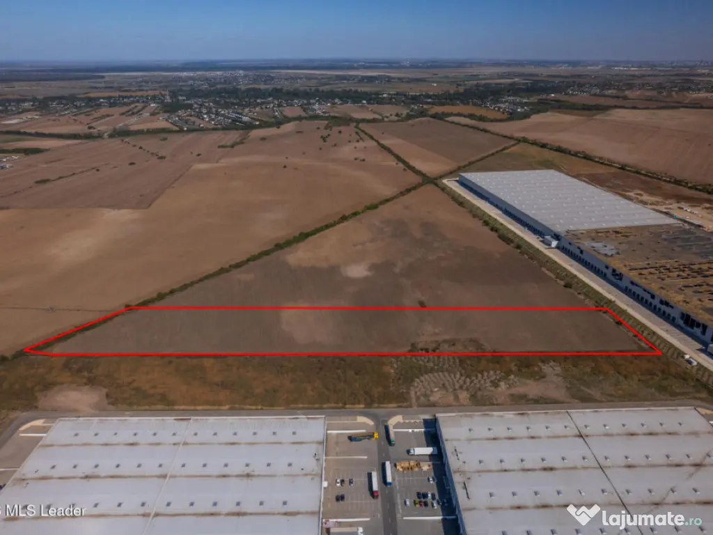 Teren industrial de - Autostrada A1 București-Pitești, 