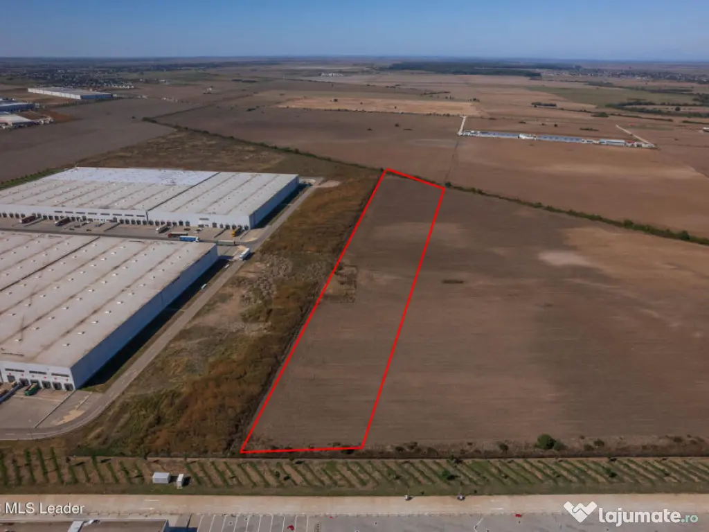 Teren industrial de - Autostrada A1 București-Pitești, 