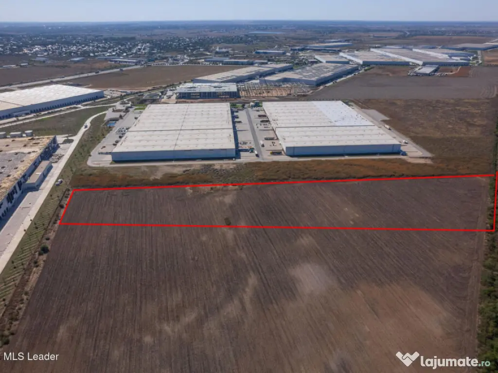 Teren industrial de - Autostrada A1 București-Pitești, 