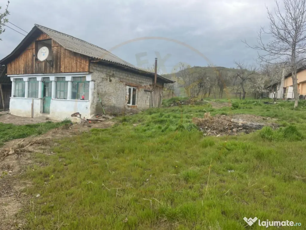 Teren intravilan 2.200 mp cu constructie existenta –Caline