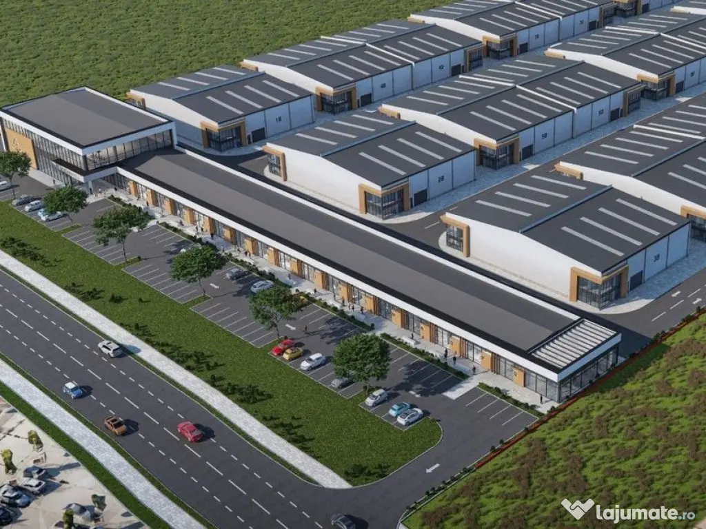 Hale noi de 580mp in Popesti Leordeni 