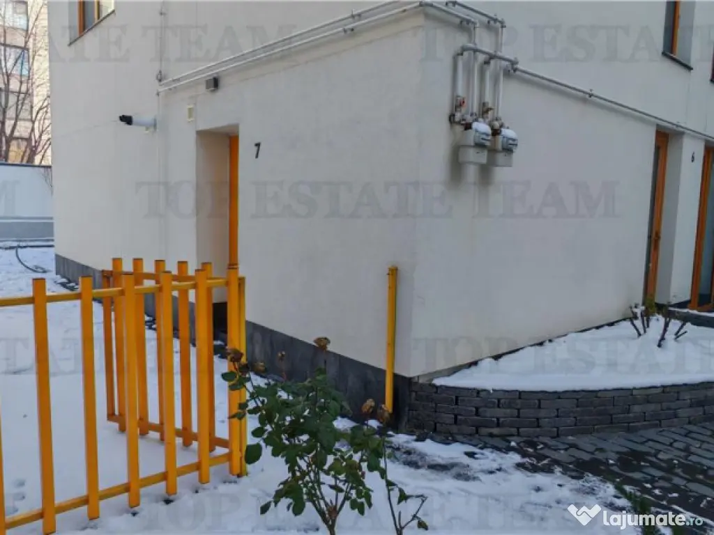 Apartament 3 camere si curte proprie de 141mp, bloc boutique 