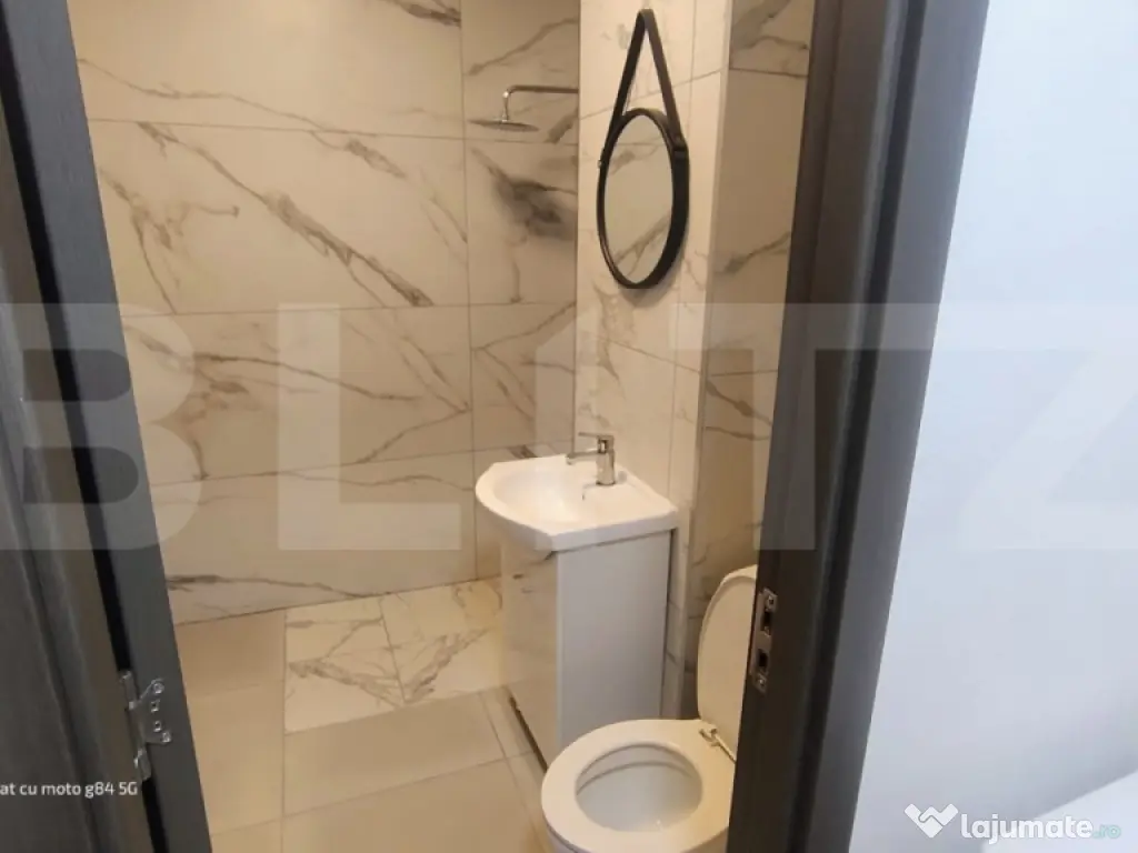 Garsonieră recent renovată - 24 mp, parter