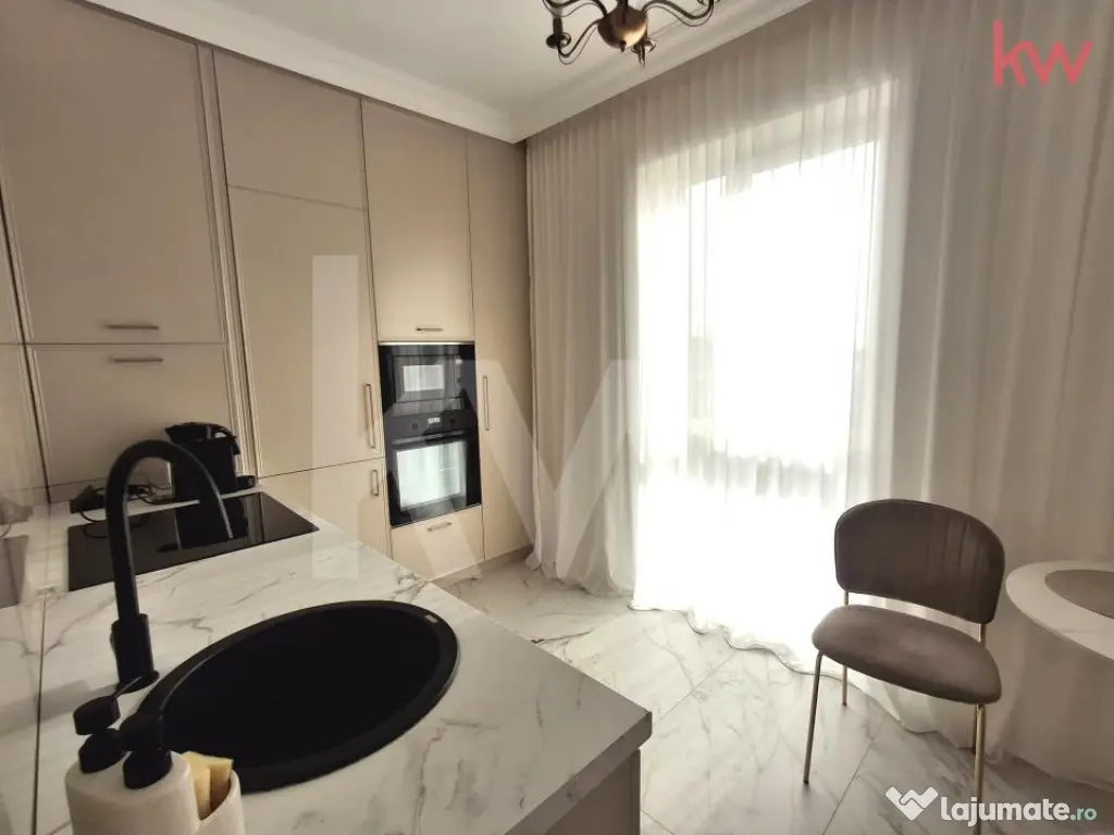 Studio de lux, bloc nou | Terasă mare + Parcare inclusă 