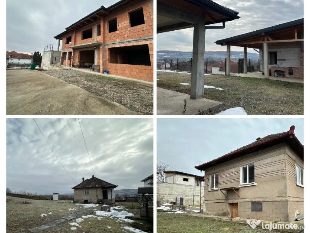 Casa la rosu+teren ST:1800 mp*Pestisu Mare-Deva-Hunedoara+casa veche! 