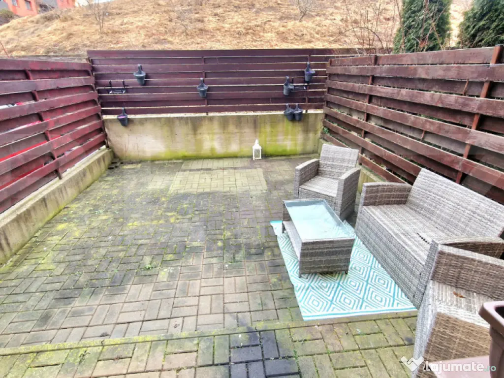 Apartament modern cu 3 camere, gradina, parcare cu CF, zona