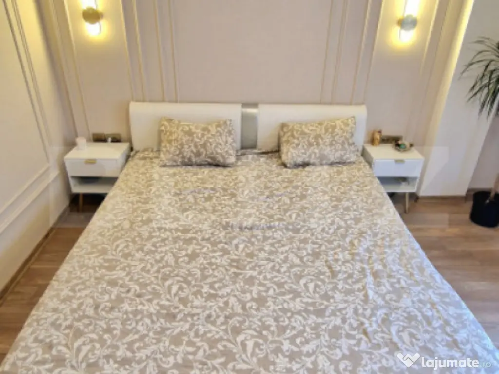 Apartament modern cu 3 camere, gradina, parcare cu CF, zona