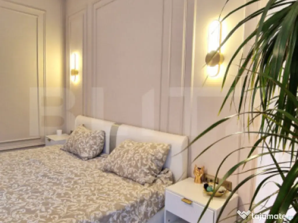 Apartament modern cu 3 camere, gradina, parcare cu CF, zona