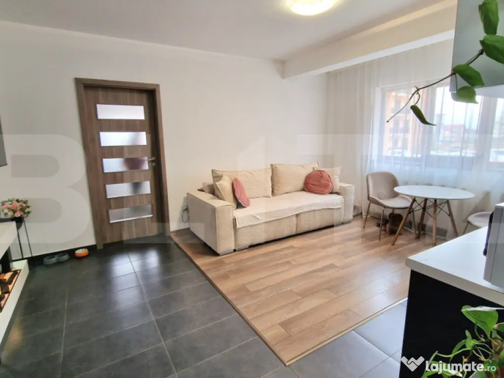 Apartament modern cu 3 camere, gradina, parcare cu CF, zona