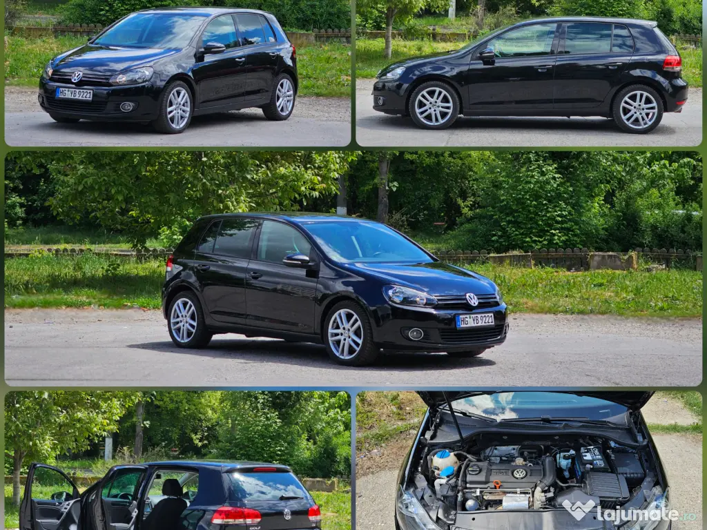 VW Golf 6 1.4TSI Navigatie SenzoriParcare Clima Cameră 