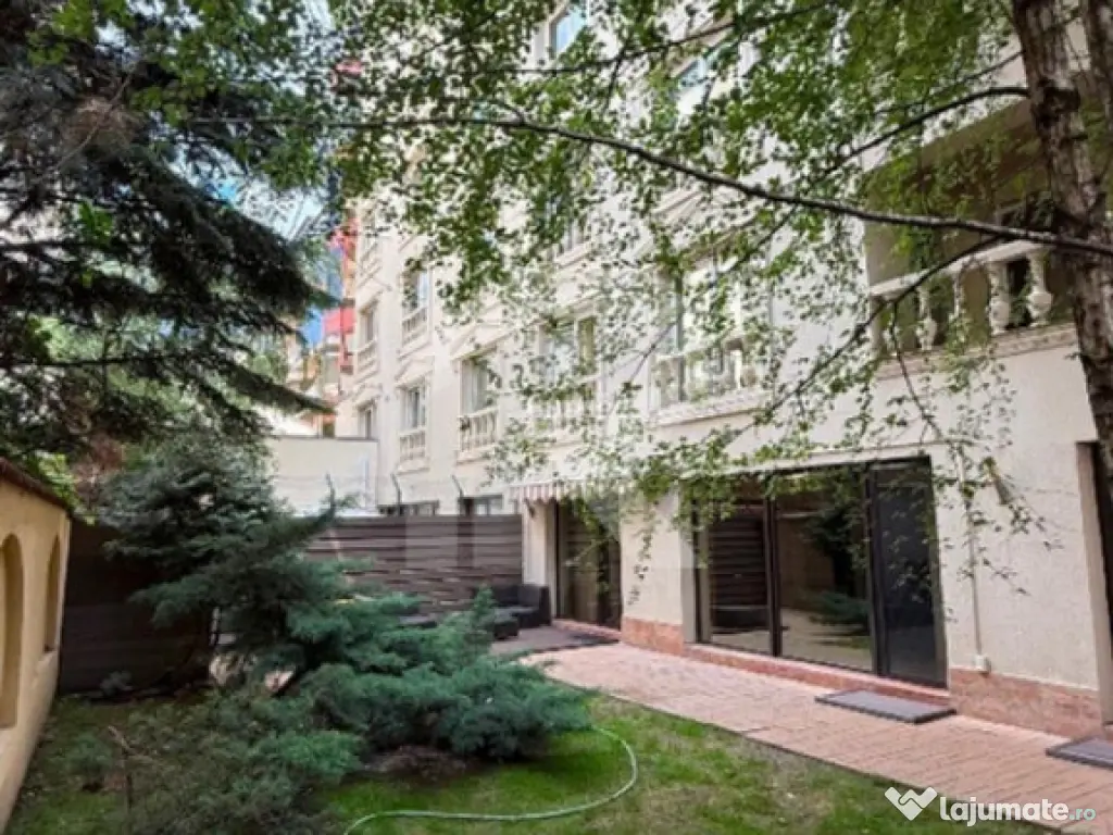 De inchiriat | Apartament 3 Camere+Curte 100MP | Herastrau-N