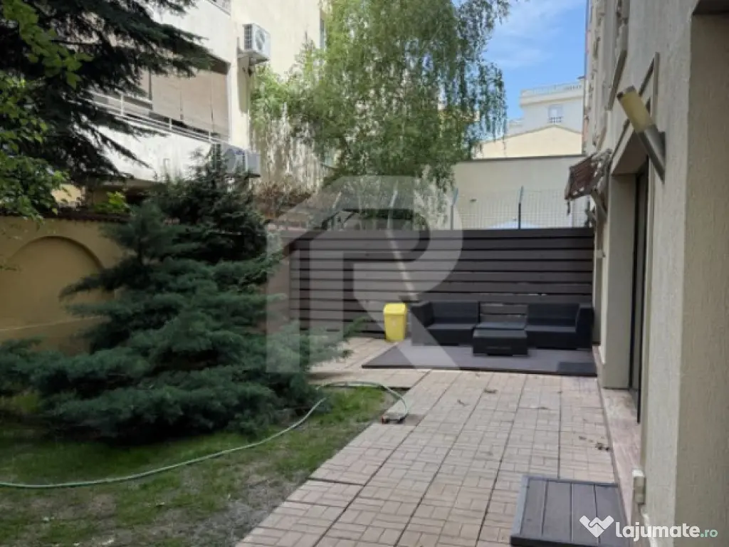 De inchiriat | Apartament 3 Camere+Curte 100MP | Herastrau-N