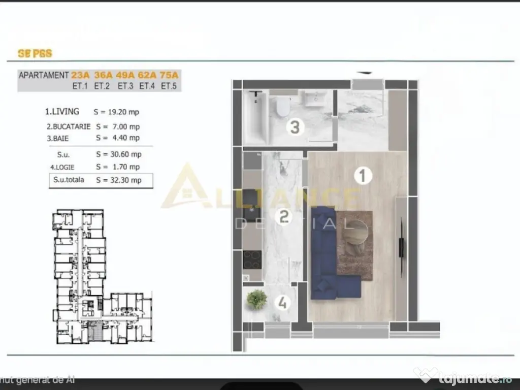 Grand Arena Garsoniera Finalizata 