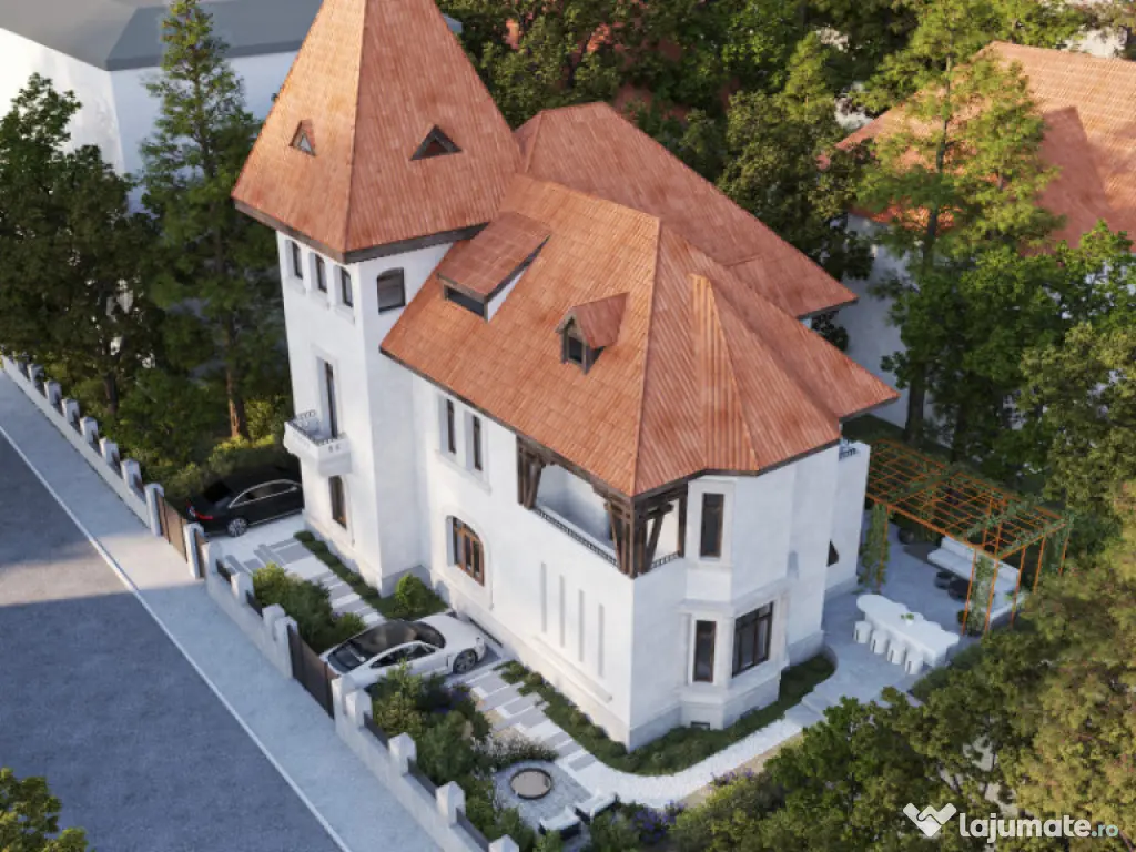 Vila consolidată și restaurată, Aviatorilor - Parcul Kise 