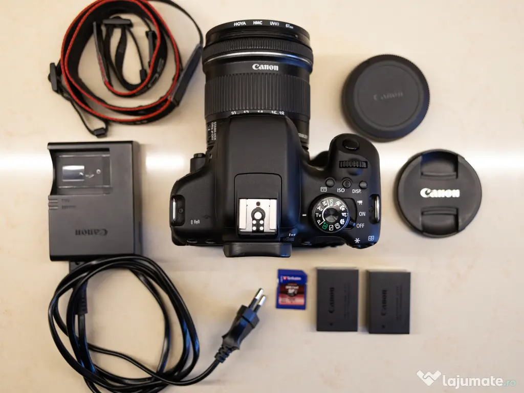 Vand Canon 750D + obiectiv 10-18mm – perfect pentru arhitectura / peisaje 