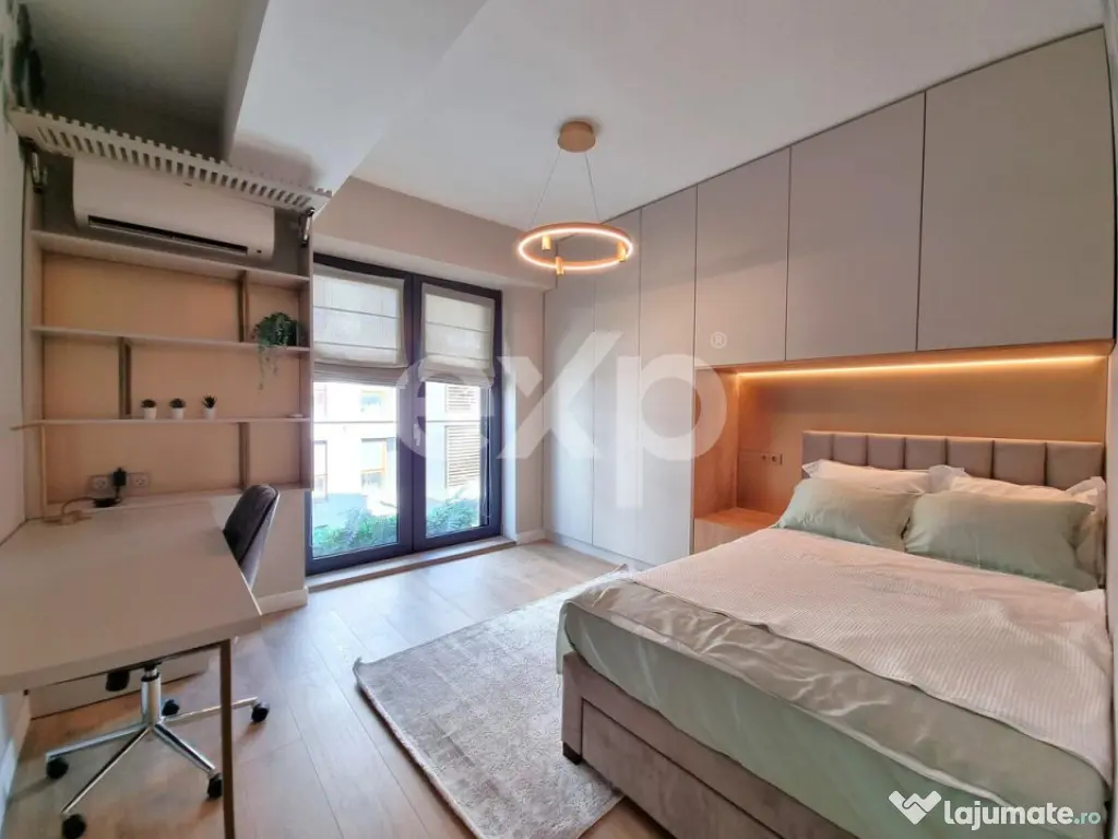 Apartament superb - 3 camere-mobilat si utilat de inchiriat-