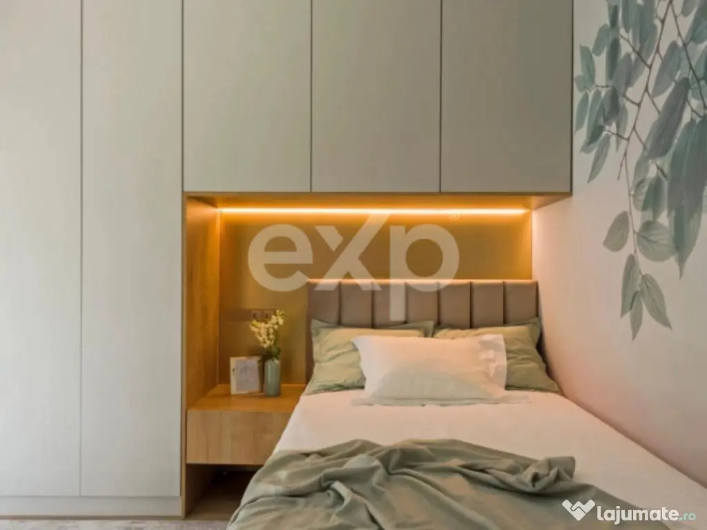 Apartament superb - 3 camere-mobilat si utilat de inchiriat-