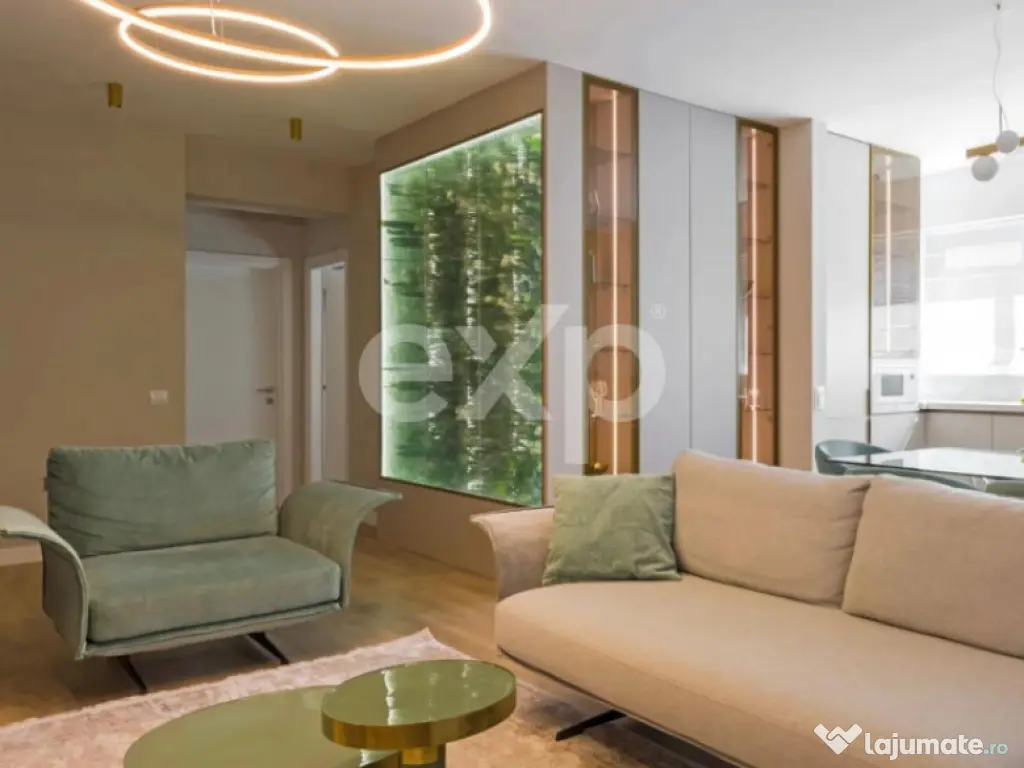 Apartament superb - 3 camere-mobilat si utilat de inchiriat-