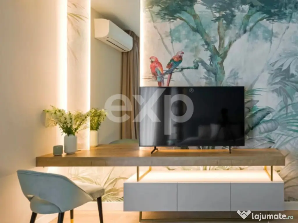 Apartament superb - 3 camere-mobilat si utilat de inchiriat-