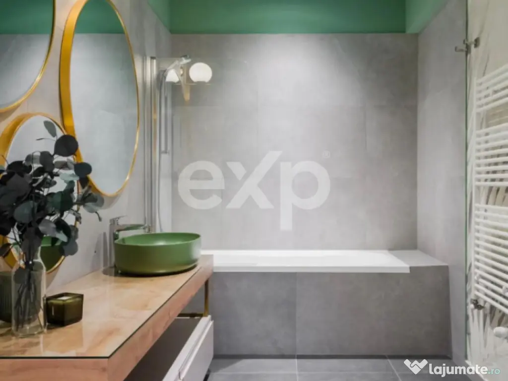 Apartament superb - 3 camere-mobilat si utilat de inchiriat-