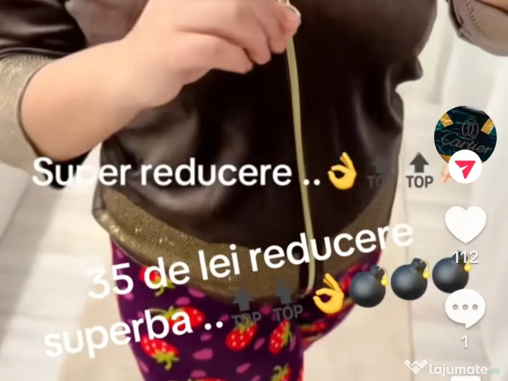 Bluze rochi de seară 