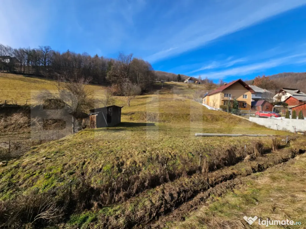 Teren intravilan de 1.867 mp în Câmpeni