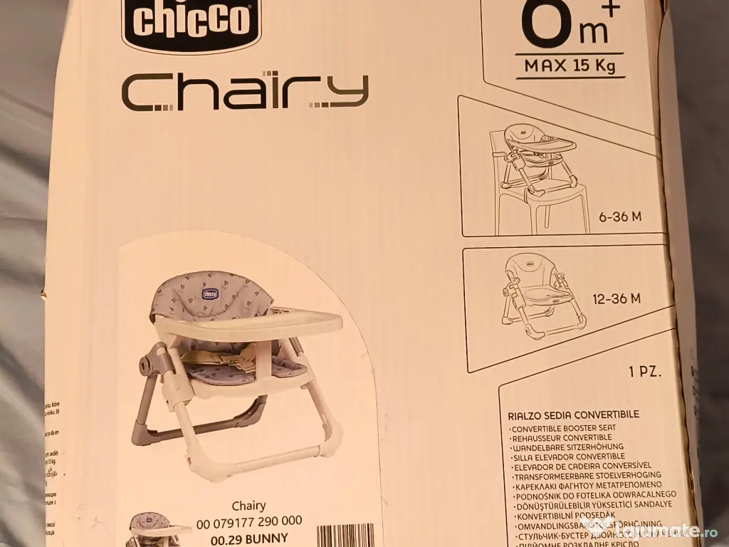 Scaun masa Chicco Chairy 
