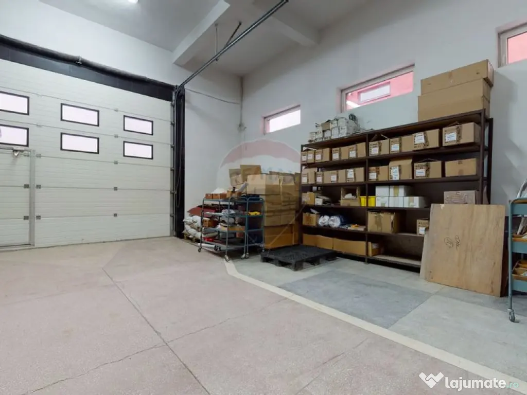 De inchiriat hala productie si birouri ,750 mp 