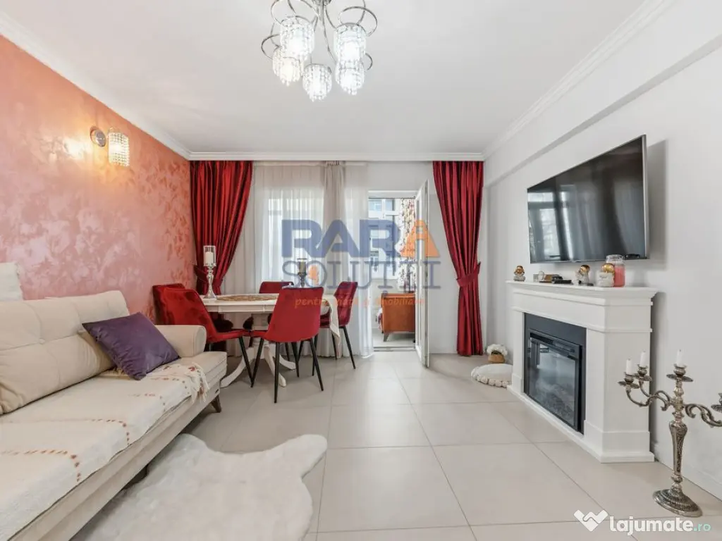 Apartament spațios cu 4 camere - renovat modern, mobilat... 