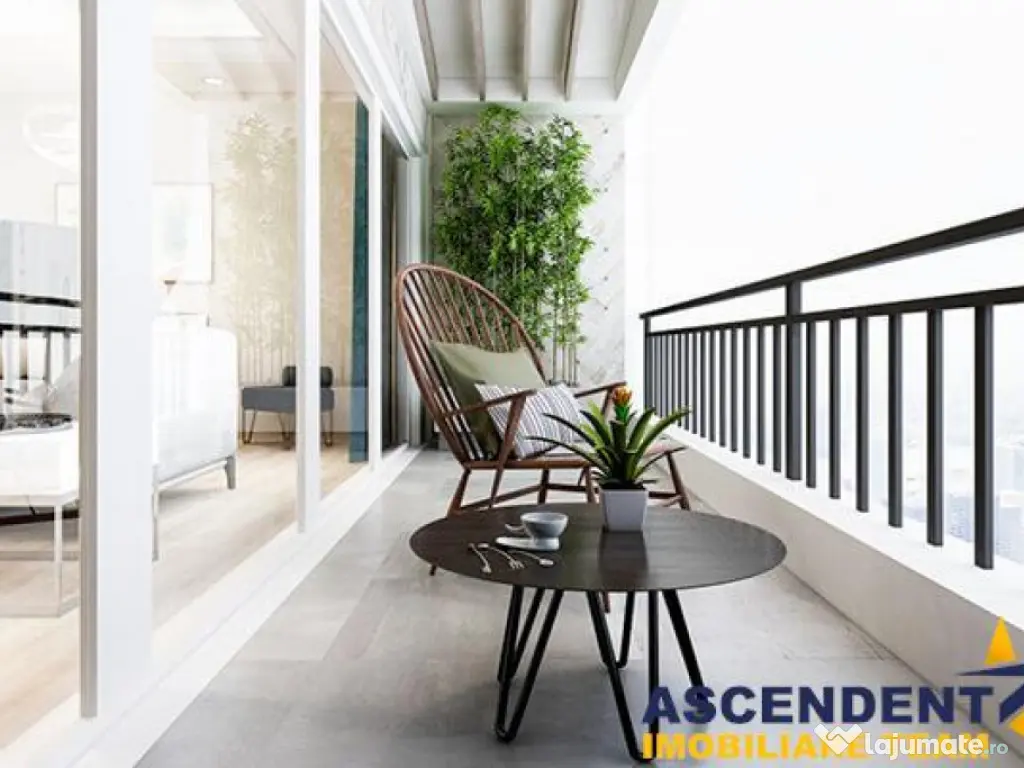 Apartament totul nou, regim vila, terasa generoasa,Tractorul 