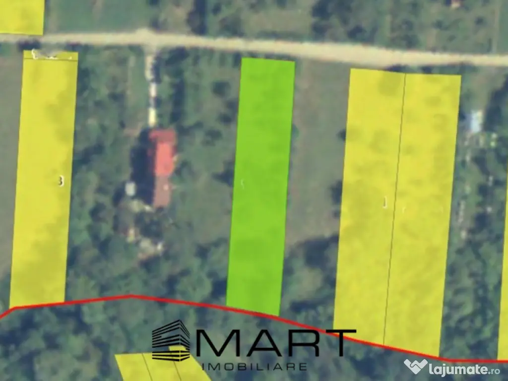 Teren intravilan 1000mp Tropinii Noi 