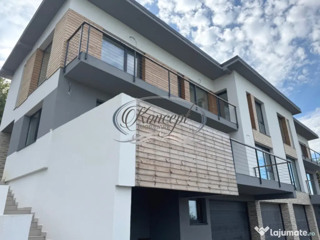 Locuinta D+P+1 Feleacu cu spatii vitrate ample 