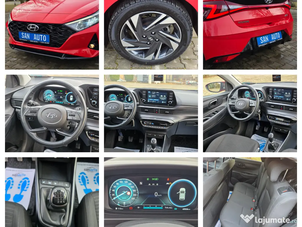 Hyundai i20 2021 1.0 hybrid 100 CP euro 6 / RATE fara avans 